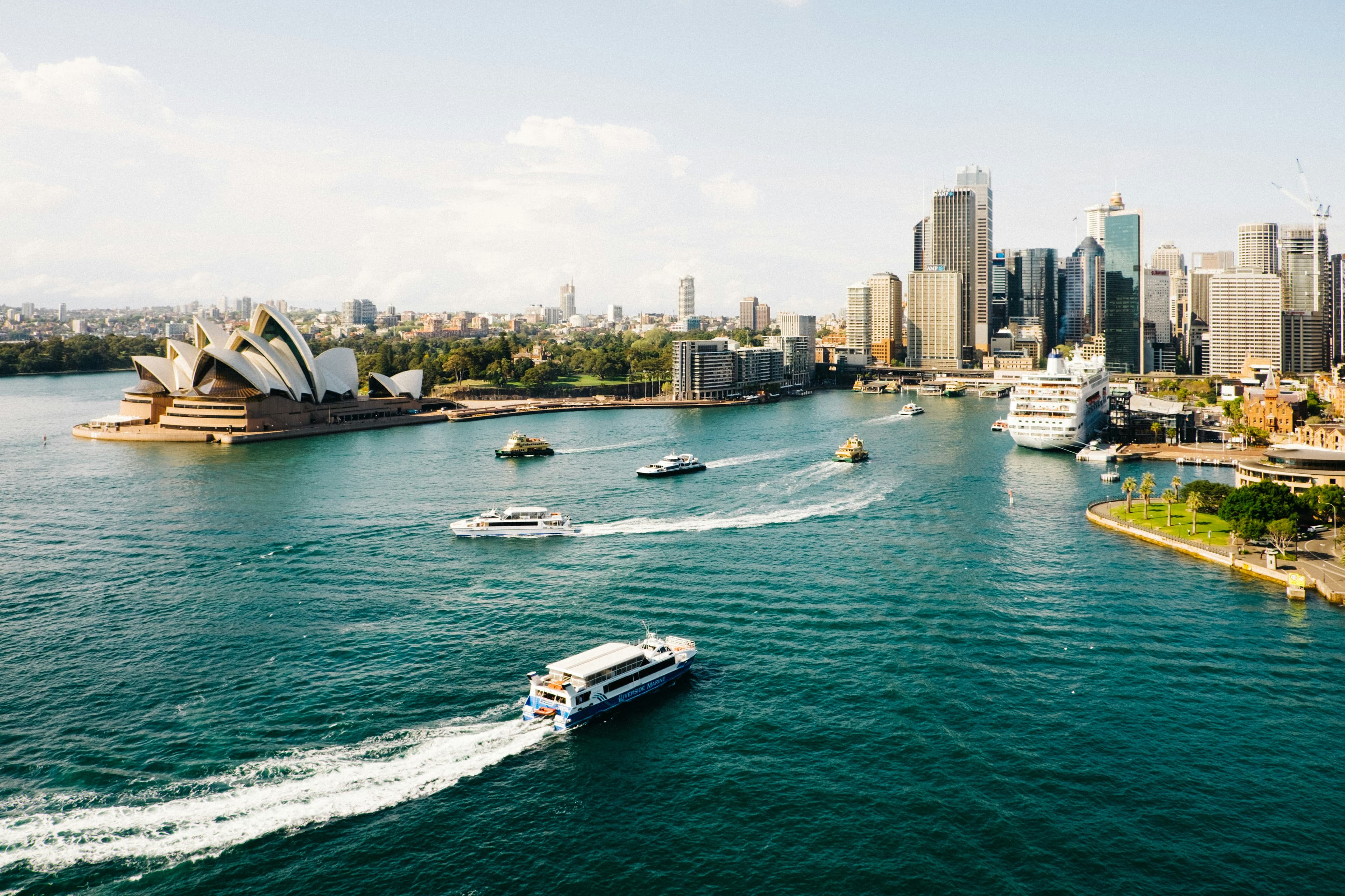 Reise nach Sydney