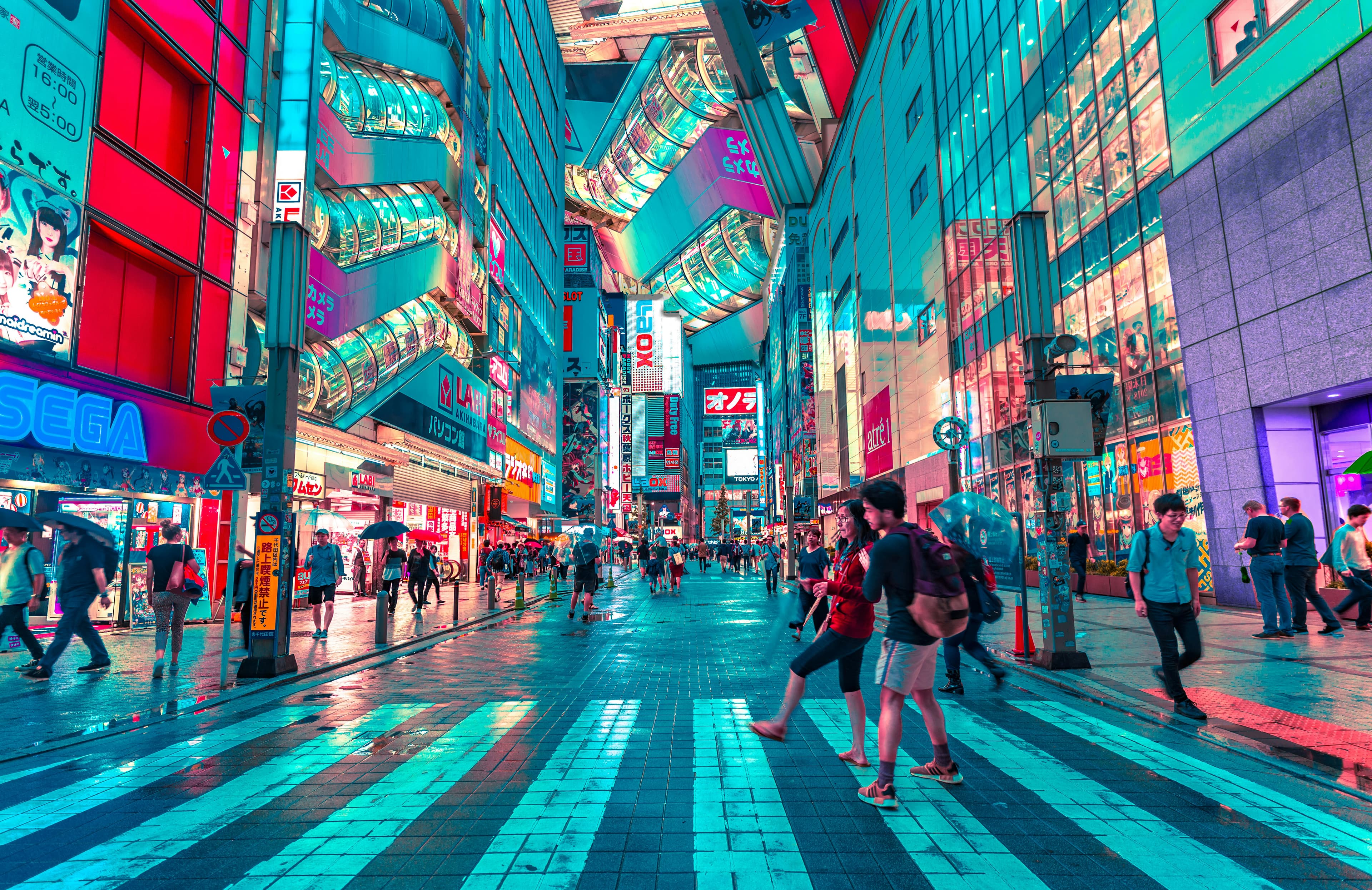 Reise nach Tokio